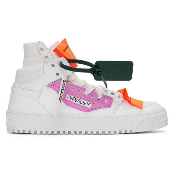 Off-White Shoes - NWT OFF-WHITE white & pink  off-court 3.0 sneakers